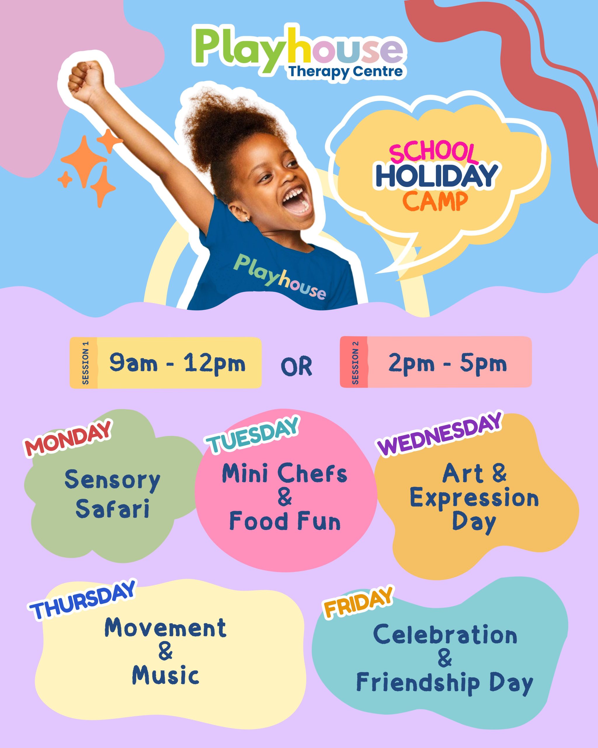 School Holiday Camp (Schedule)